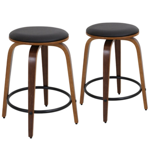 Corrigan Studio® Harvey Swivel Counter Stool & Reviews Wayfair